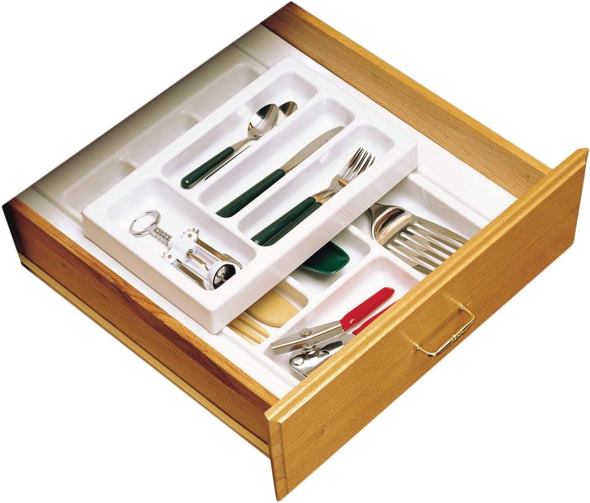 RevAShelf Rolling Cutlery Tray Insert half tray 173/4" W