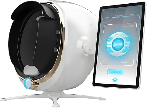Skin Analysis Machine Professional Facial 13.3 inches Scanner for Pores, Acne, Hydration; with Cloud Storage; 8-Spectrum Imaging; Multi-Language 13.3in