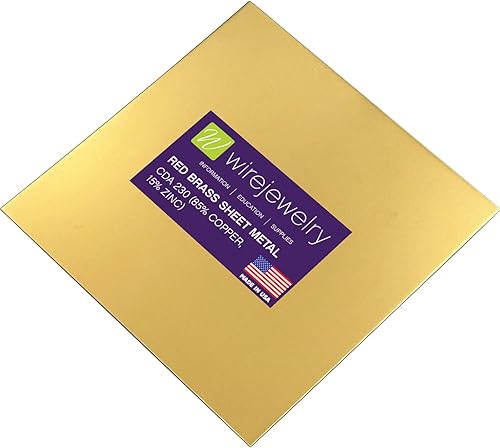 Miniatura 6 de WireJewelry Chapa de cobre suave muerto calibre 20 0.032 - 6x6 pulgadas
