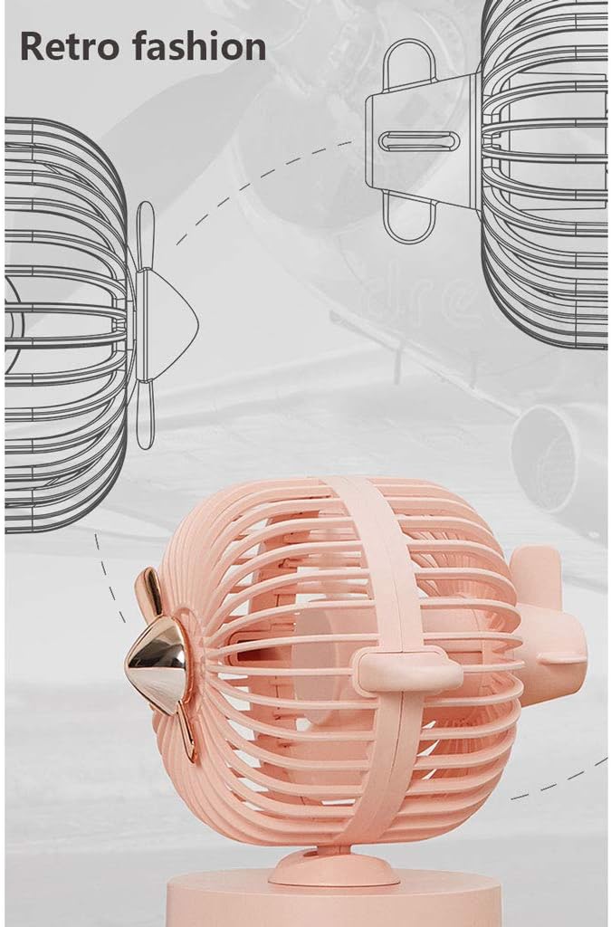 USB Fan Portable Can Shake Head for Student Dormitory Use Many Colors