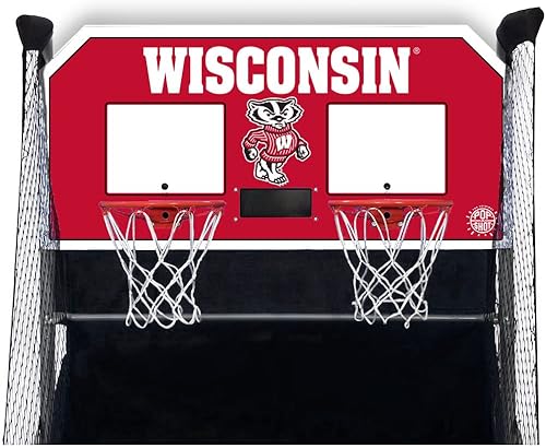 Miniatura 2 de Pop-A-Shot - Home Dual Shot with NCAA Graphics l Sensor Scoring l 16 Game Modes l 7 Balls l Foldable Storage l for All NCAA Fans