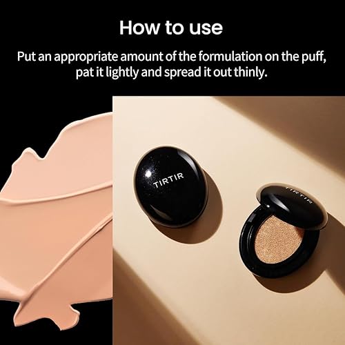 Miniatura 8 de TIRTIR Base de maquillaje negra Mask Fit, la opción número 1 de Japón para cobertura impecable de 72 horas con acabado semimate (Mini (0.15 onzas),