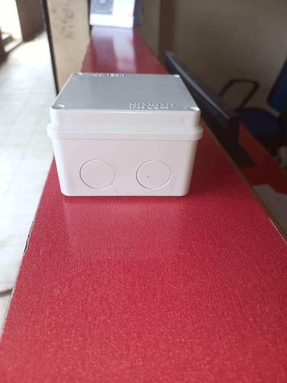 Eshiled Waterproof PVC Square Junction Box for CCTV Cameras IP65