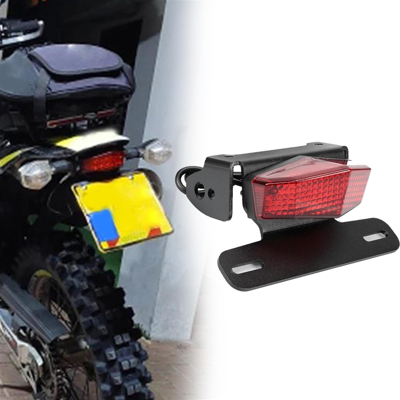 Amazon.co.jp: DRZ400 ナンバープレートホルダーとウインカースズキ 
