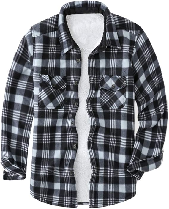 flannel winter jacket