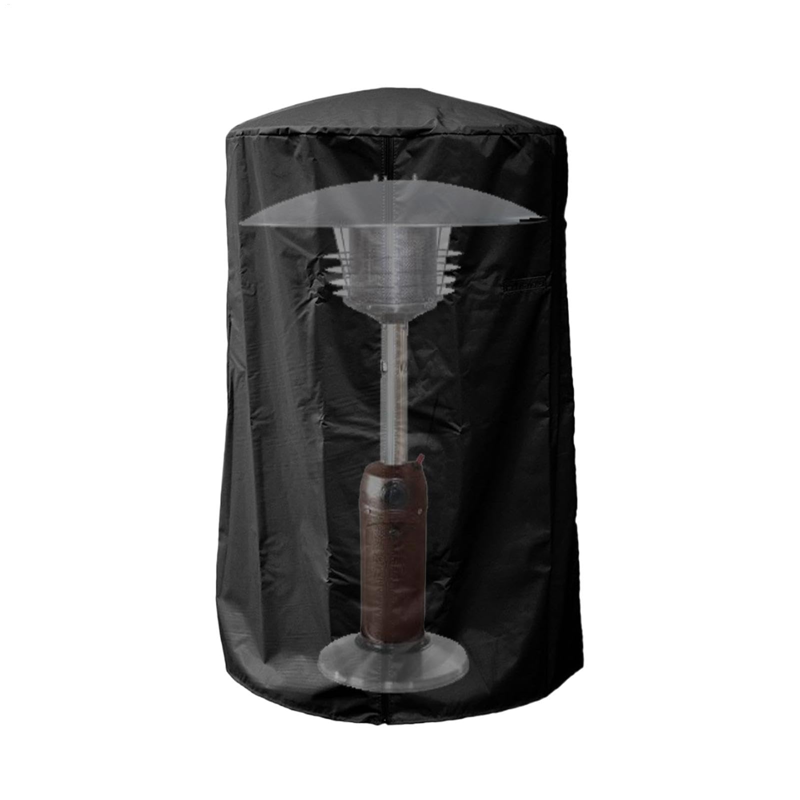 Coperture per riscaldatori da patio, copertura antipolvere per stufa a propano per stufa esterna, protezione impermeabile per apparecchiature di riscaldamento da giardino e campeggio, 96,5 x 61 x 61
