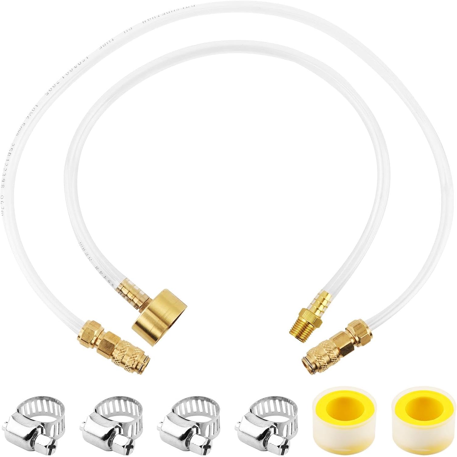 Hydraulic Steering Bleed Kit for Seastar, Leak-Proof Quick-Connect Marine Bleeder Tool Outboard, Inboard & Sterndrive Boats with 2 Thread Seal Tape