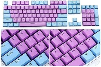 TuToy Teclas de doble color Pbt de 104 teclas para teclados mecánicos