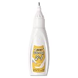 BIC 15ml Bottle Wite-Out 2 in 1 Correction Fluid (BICWOPFP11),White – view 2