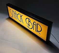 Snack Bar RGB LED Neon Lightbox mit Fernbedienung Professionelle Studio Podcast Radio Lichter Zeichen für Kino Cafés Home Wall Decor USB Powered