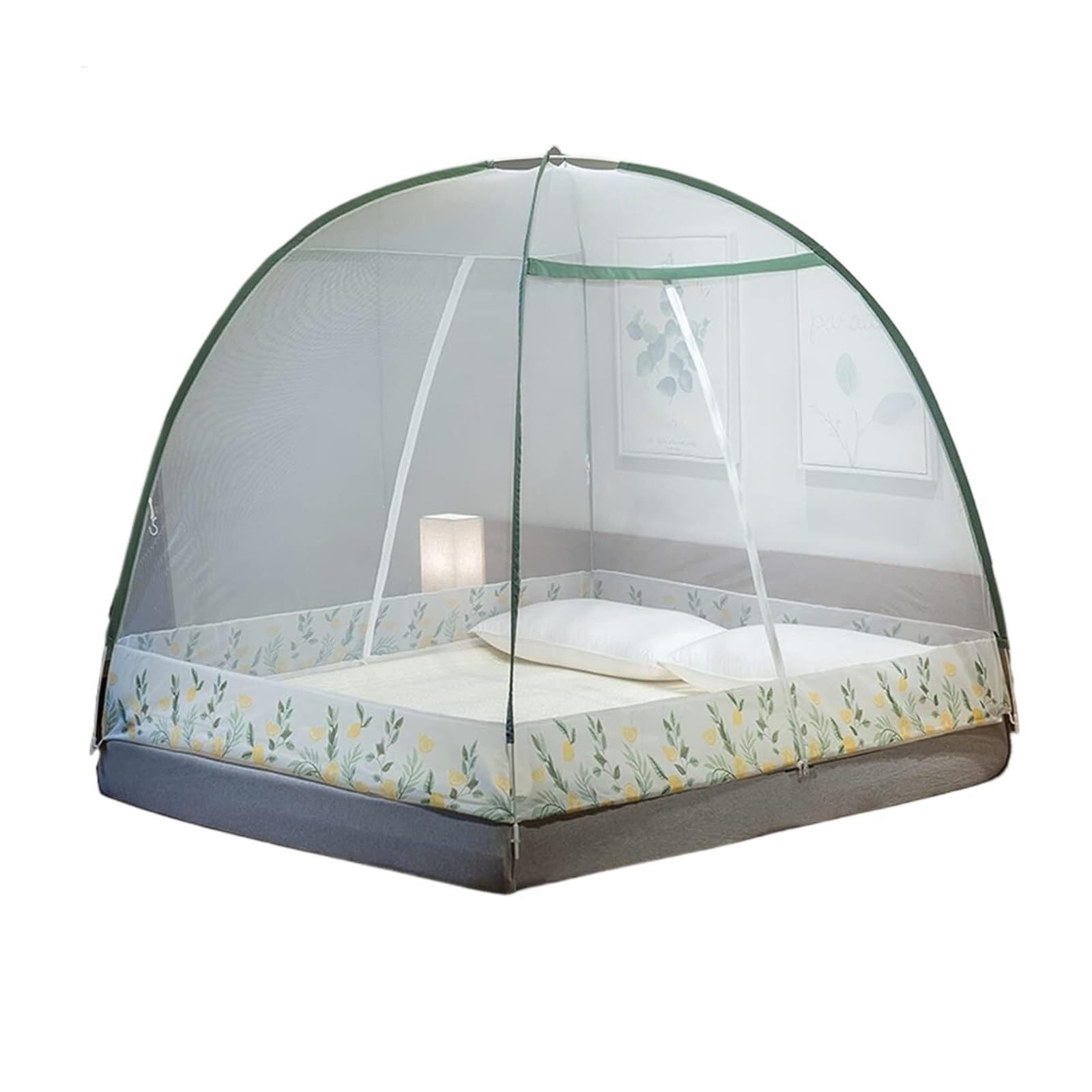 Mosquitera para cama plegable portátil y tienda emergente de camping