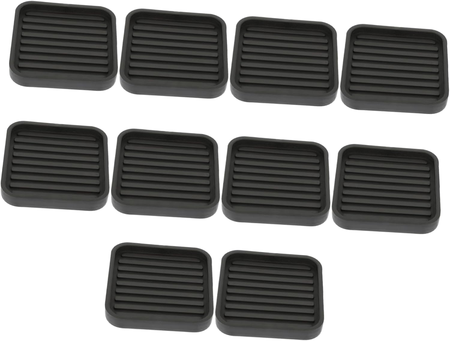 8pcs Silicone Chair Leg Pads Furniture Leg Mats Non-Slip Bed Risers for Floor Protection