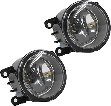 WFLNHB 1 Pair Fog Lights Replacement for Renegade 2015-2018 | Left+Right SidePassenger & Driver Side, w/Bulbs, Clear Lens