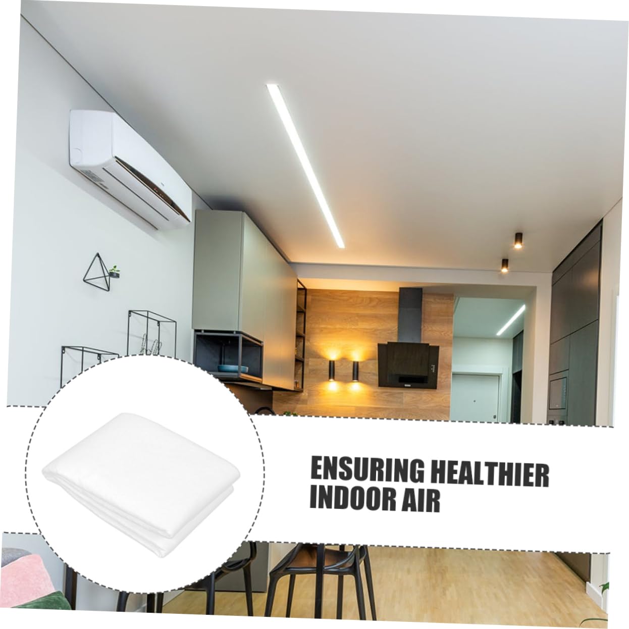 TOPBATHY 2Piezas Filtros de Aire Electroestáticos para Ventilación de Suelo y Techo Filtración Eficaz para Sistemas de Aire Acondicionado y Calefacción Filtro de Repuesto para Rejillas de Ventilación