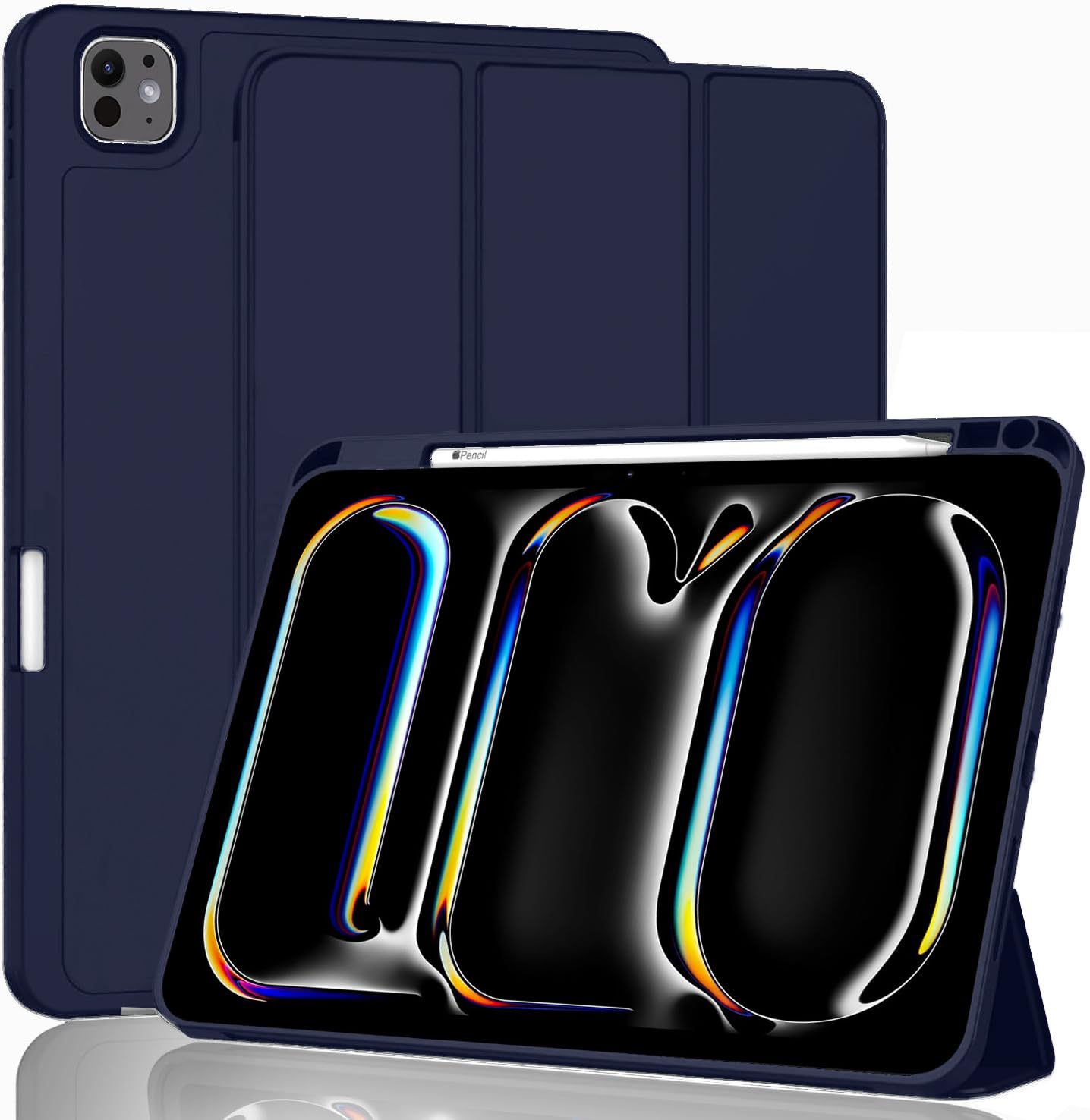 ProElite Case Cover for Apple iPad Pro 13 inch 2024 Cover, Pencil Case for iPad Pro 13 M4 2024 with Pencil Holder [Soft Flexible Case] Recoil Series - Dark Blue (B0D3LZ8WJB) Amazon Price History, Amazon Price Tracker