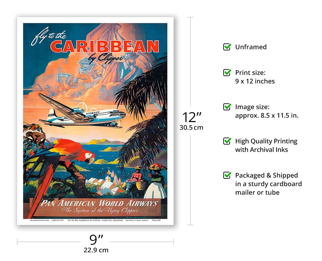Amazon.com: Fly to the Caribbean by Clipper - Pan American World