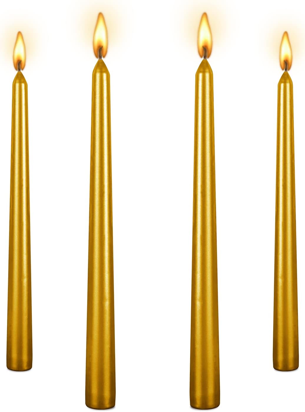 Amazon.com: 10 Inch Tall Taper Candles Spiral Candle Tapered Candle, 8 ...