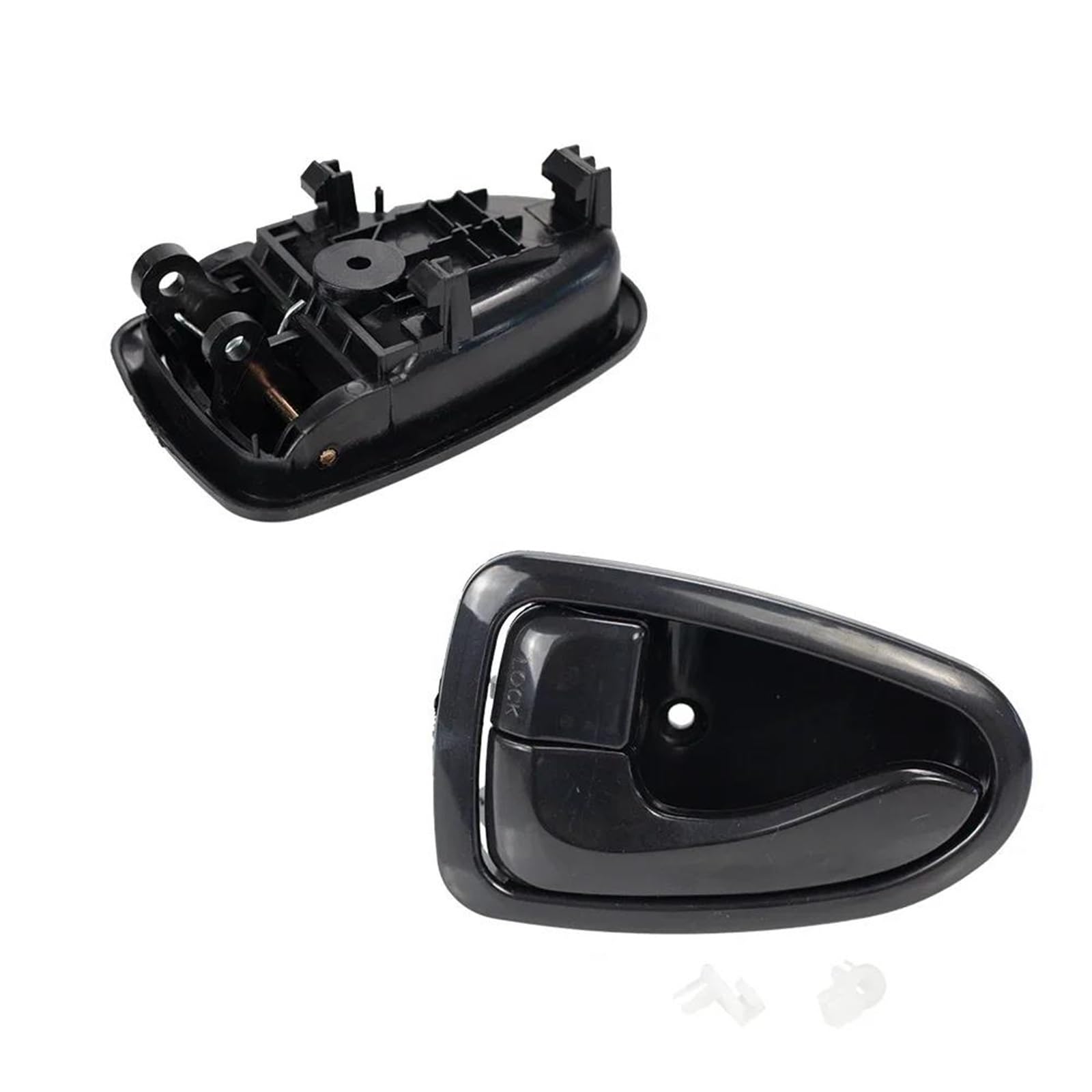 LVXVMOZEOK Interior Door Handle Armrest for Hyundai Accent for Verna 2000 2001 2002 2003 2004 2005 2006 Car Inner Door Handle Interior 8262025000(Black Left)