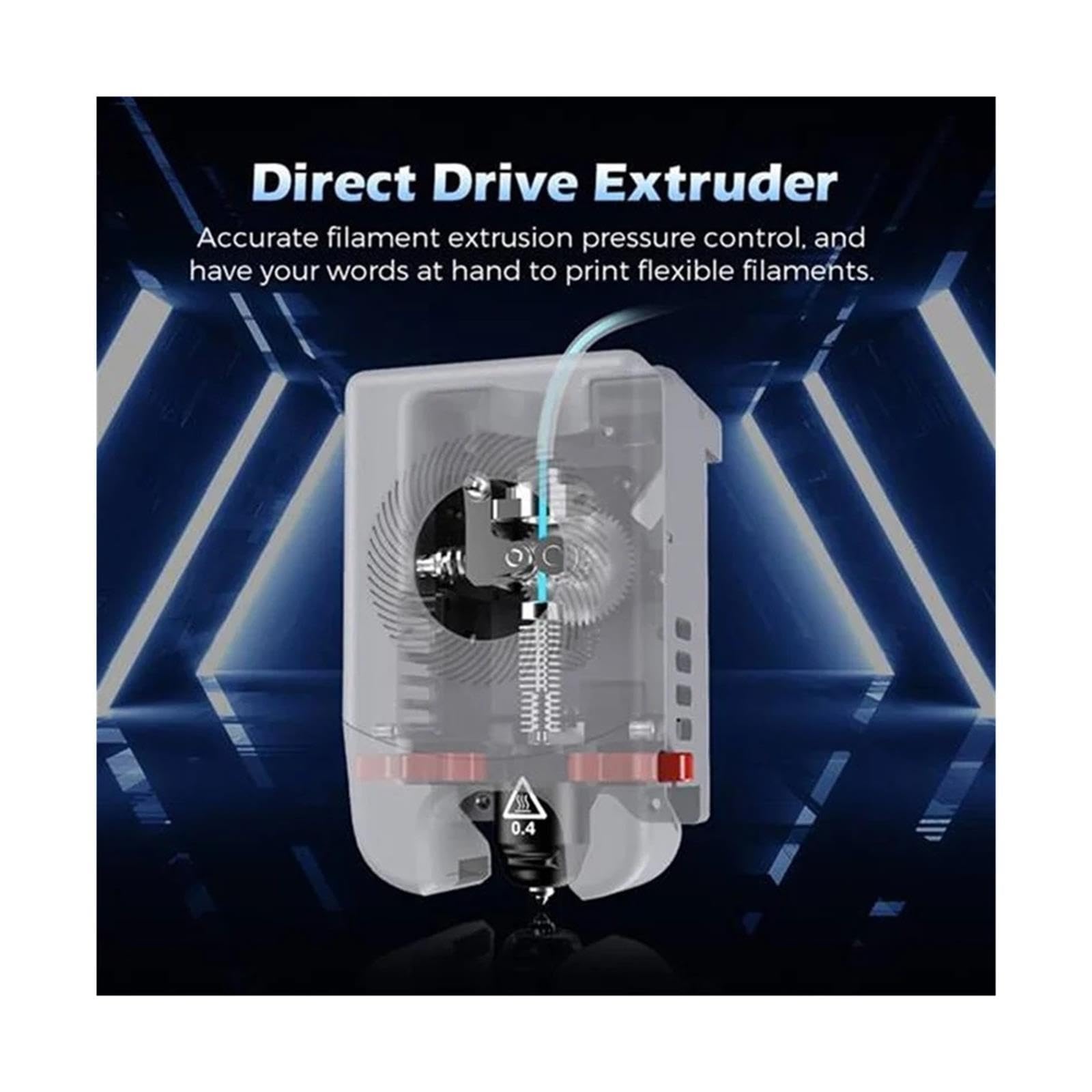 Ensemble extrudeuse, buse de 0,4 mm compatible avec Flashforge AD5