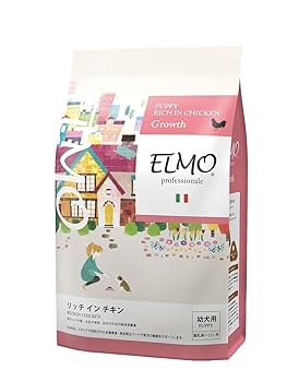 Amazon.co.jp: 【幼犬 子犬用 イタリア製ドッグフード 3kg】ELMO