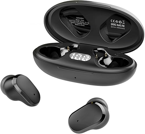 Auriculares inalámbricos para dormir de lado, auriculares Bluetooth con cancelación de ruido para dormir pequeños auriculares para dormir pequeños