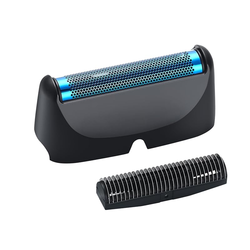 Cabeça de reposição com lâmina e folha única para barbeadores BaBylissPRO UV FXLFS2, preta