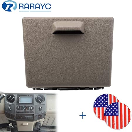 Dashboard Cup Holder For 2008-2010 Ford F250-F550 Super Duty - Camel Tan, 2 Holders