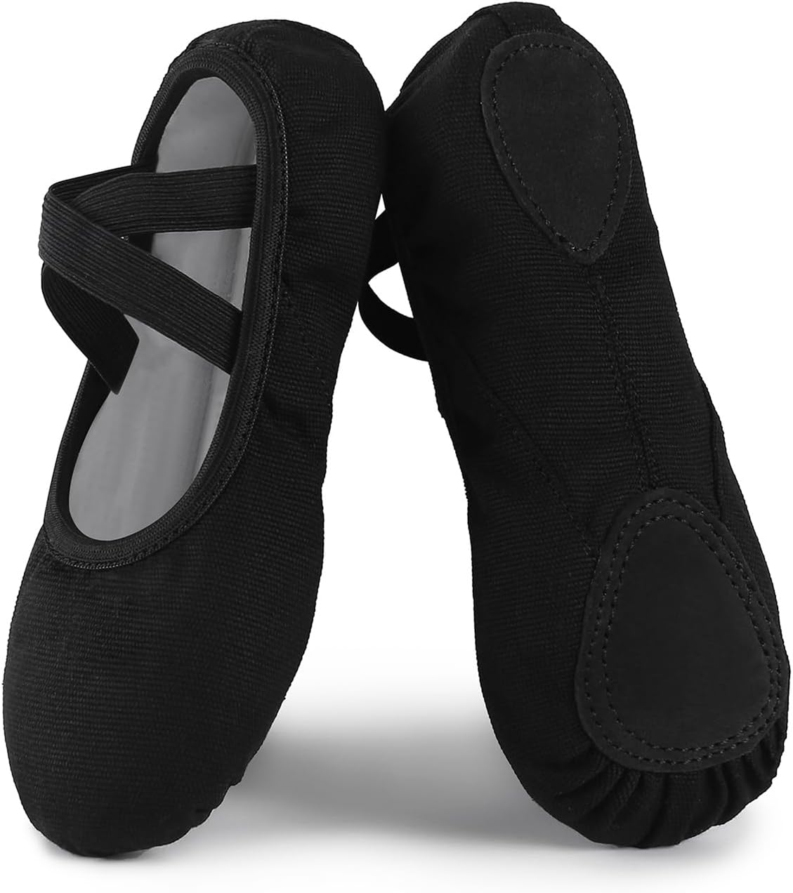 Canvas Ballet Shoes for Toddler/Little Kid/Big Kid,Ballet Slippers for Girls