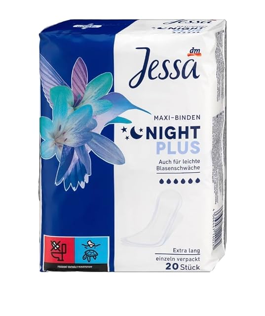 Jessa Maxi-Binden Night Plus, 20 taśm