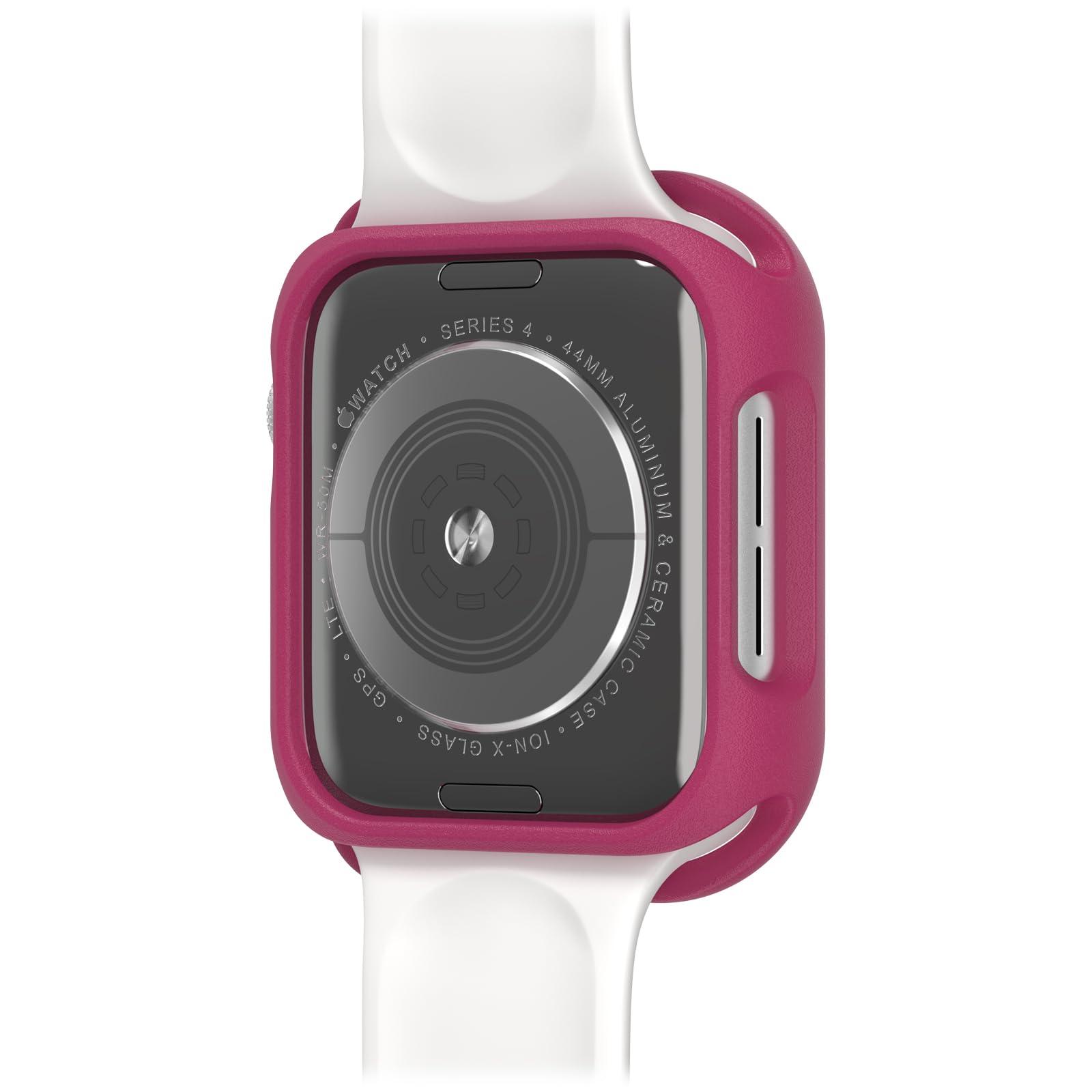 OtterBox etui na zegarek Apple Watch Series SE (3/2nd/1st gen)/6/5/4-44mm, Odporny na wstrząsy i upadki, elegancki futerał ochronny na zegarek Apple, chroni wyświetlacz i krawędzie, Różowe