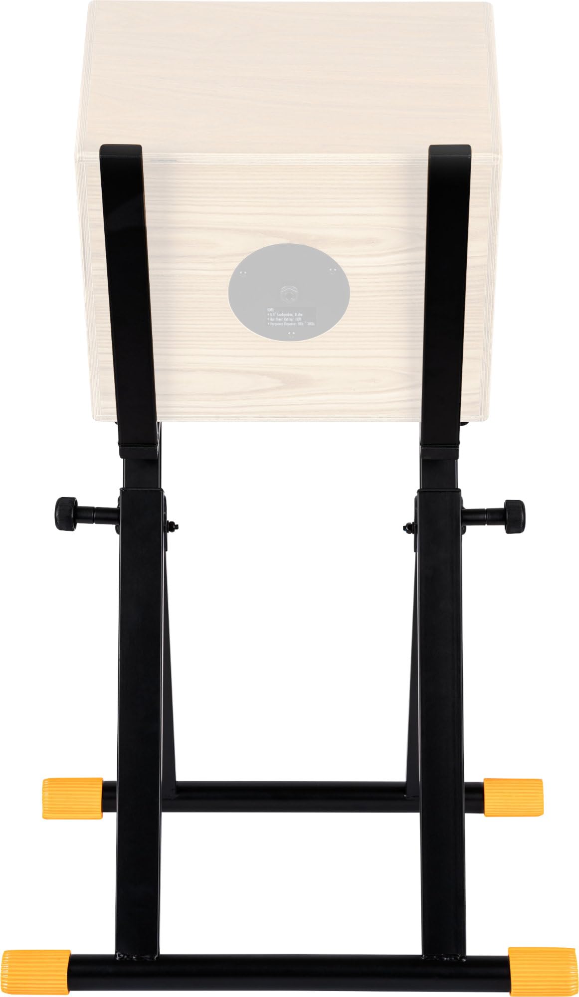 Ortega Guitars Höhenverstellbarer Amp Stand – Ständer für Verstärker bis 70 kg – Stahl, Schwarz (OAS)