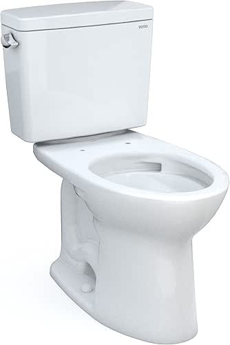 TOTO Drake Two-Piece Elongated 1.6 GPF TORNADO FLUSH Toilet with