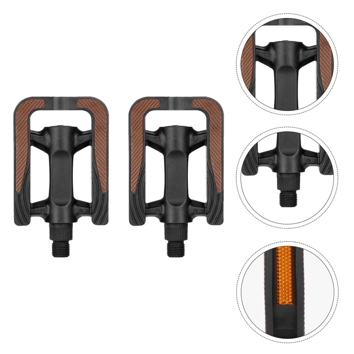 UKCOCO para Bicicleta Plataforma Antideslizante para Ciudad y Ciclo Cross con Rodamiento Sellado Resistente al Agua y Arena