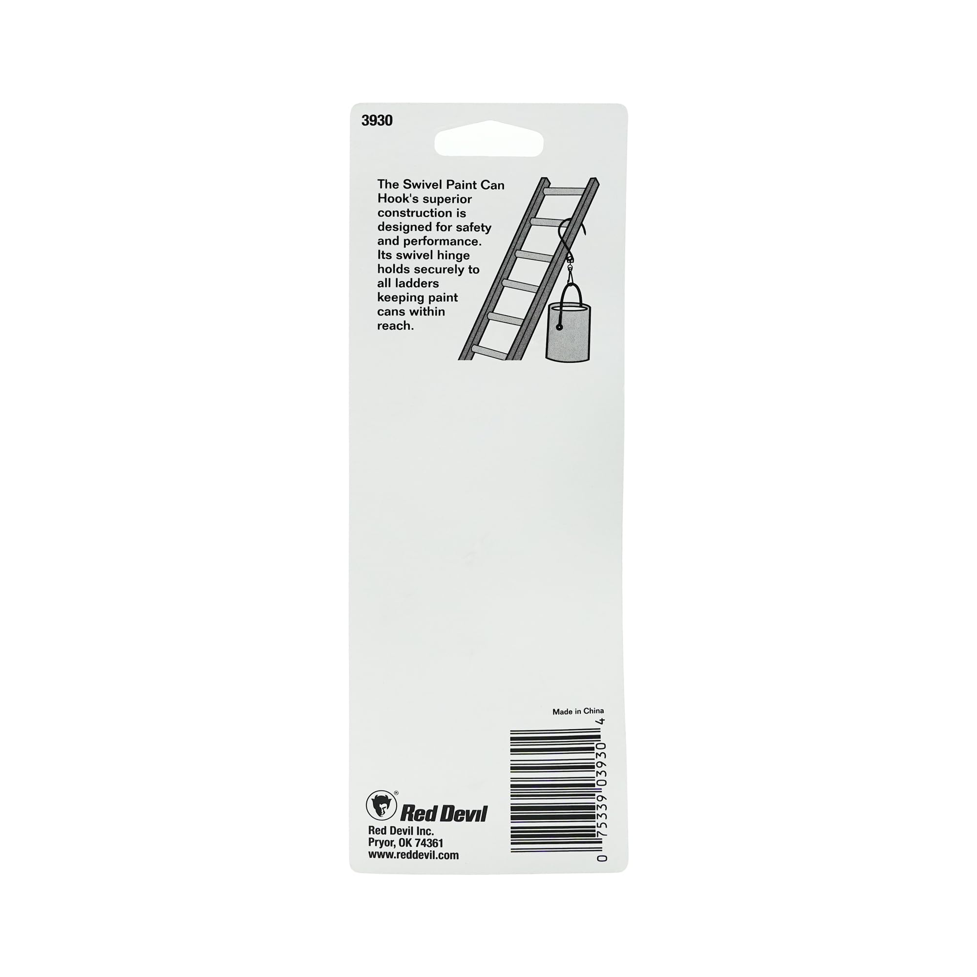 Red Devil 3930 Swivel Paint Can Hook - Utility Hooks - Amazon.com