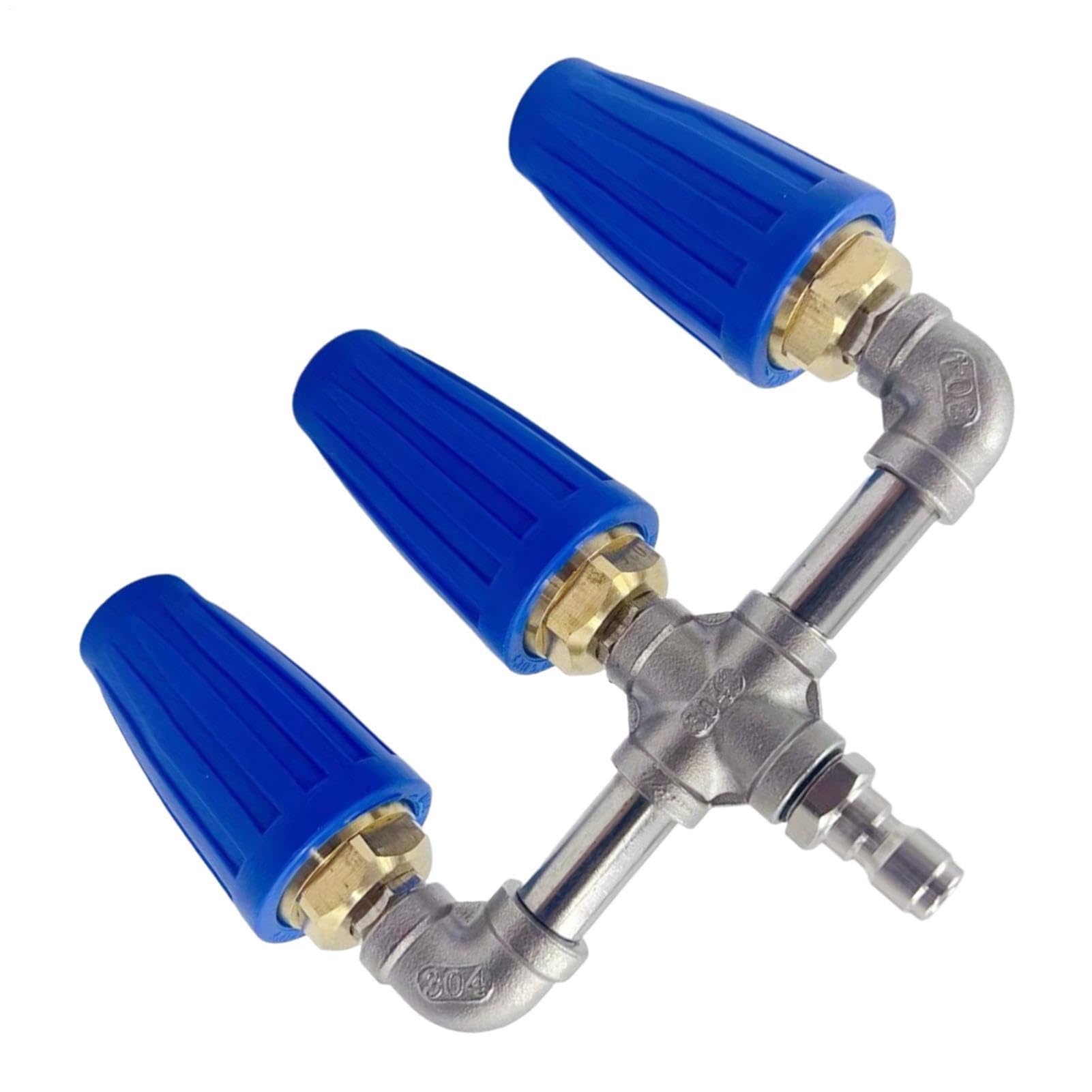 Ugello Turbo di Ricambio per Idropulitrice Ugello Turbo con Connessione | Componente ugello turbina rotante Accessorio Di Pulizia Per Testa Idropulitric