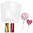 Morepack Cello Cellophane Treat Bags,200 PCS 3x5 Inches Clear Cake Pop Lollipop Bags with Twist Ties