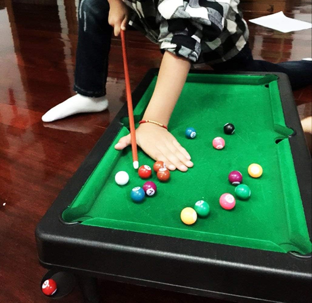 SOWOFA Table Tennis Children's American Pool Large 5835CM Household Folding Mini Billiards Toys Parent-Child Interactive Games Kids Gifts : Sports & Outdoors