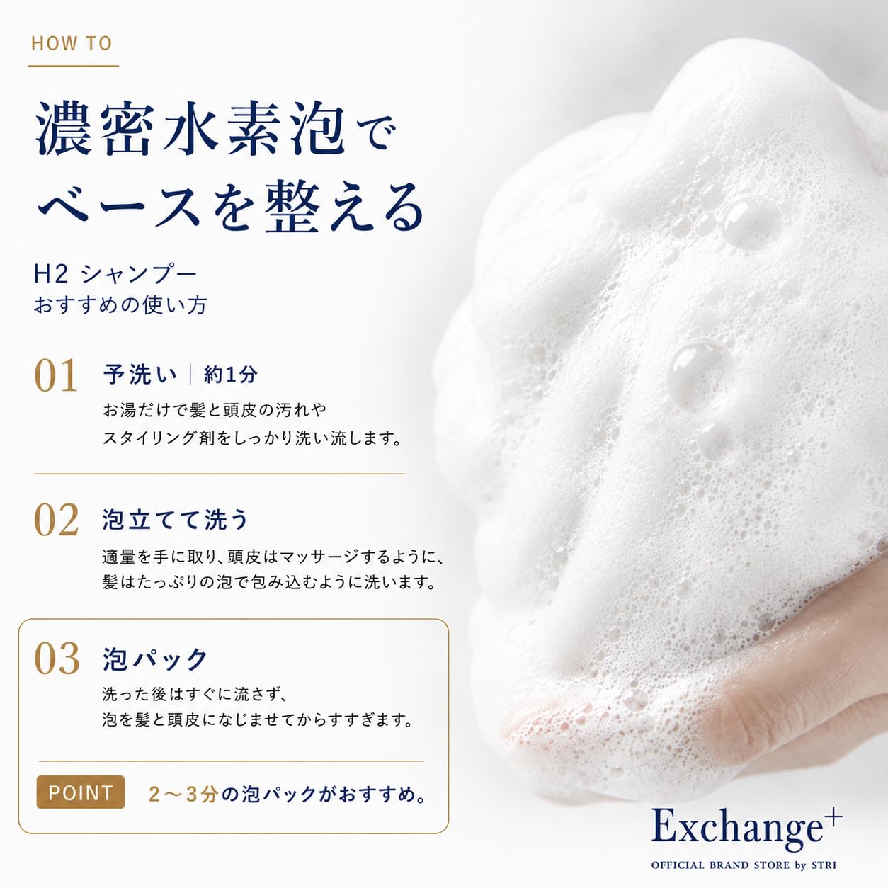 Amazon.co.jp: ストリ STRi エクスチェンジ プラス H2 シャンプー