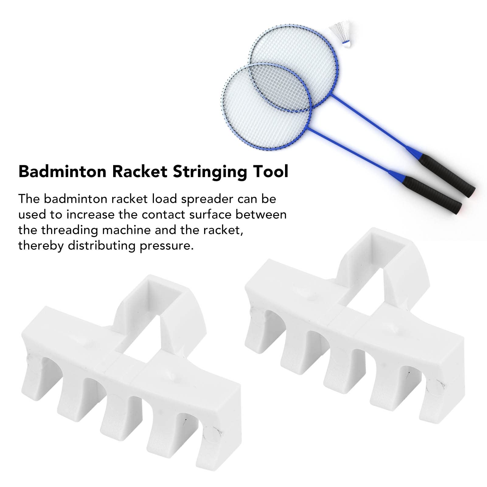 Répartiteur De Charge Pour Cordage Raquette Badminton - 2 Pièces | Évite La Casature