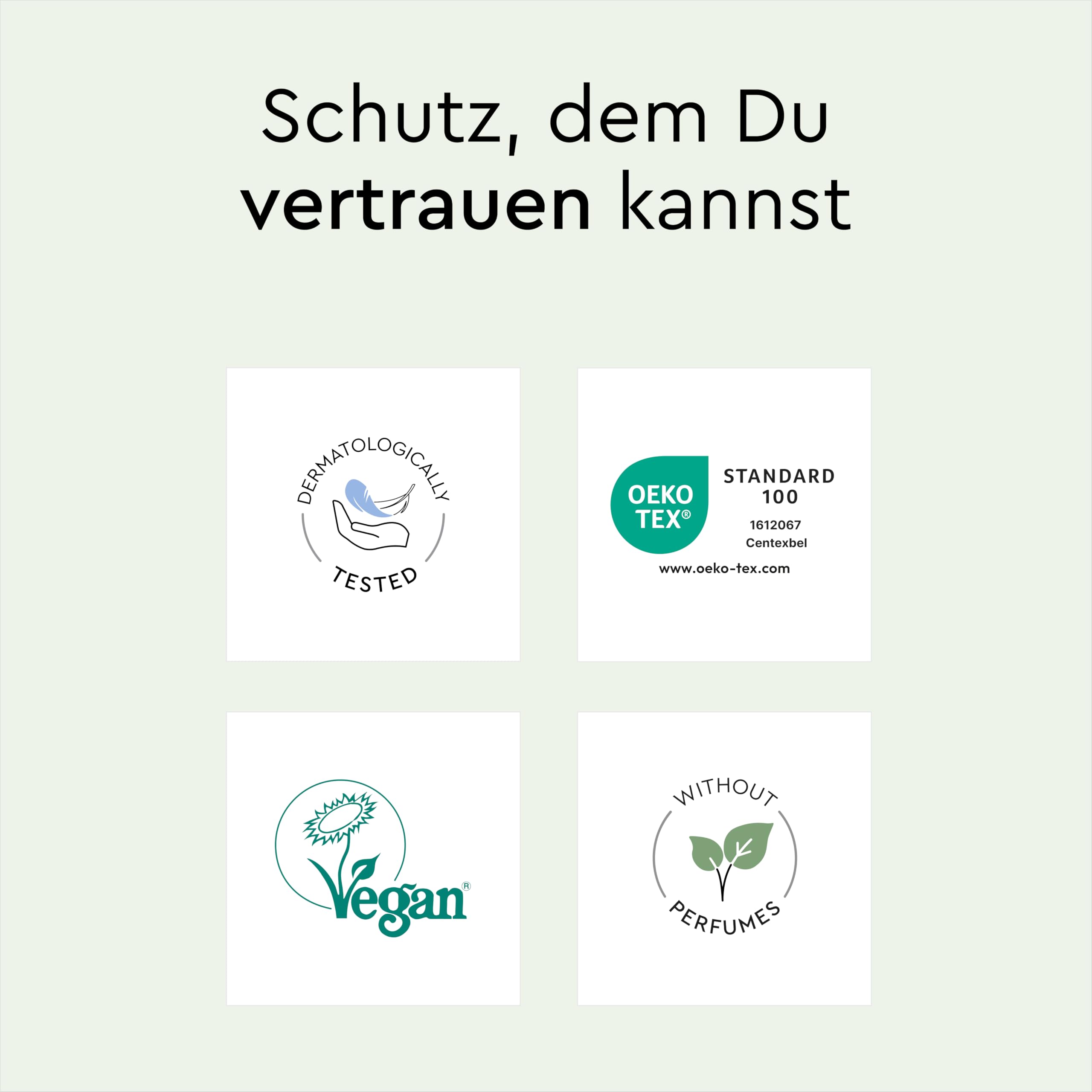LILLYDOO green Feuchttücher, 600 Stück (10 x 60), 100% plastikfreies, reißfestes Tuch - ohne Parfüme, mild & natürlich, sanft reinigend für empfindliche Haut, Dermatologisch getestet