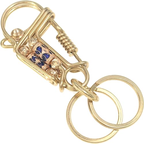 Cute Carabiner Clip, Keychain Accessories Aesthetic, Heavy Duty Snap Hook Key Fob, Handmade Birdie Keyring