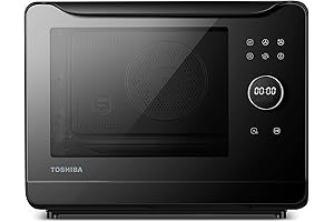 Toshiba 7-in-1 Steam Oven: Clean and Sanitize with Ease