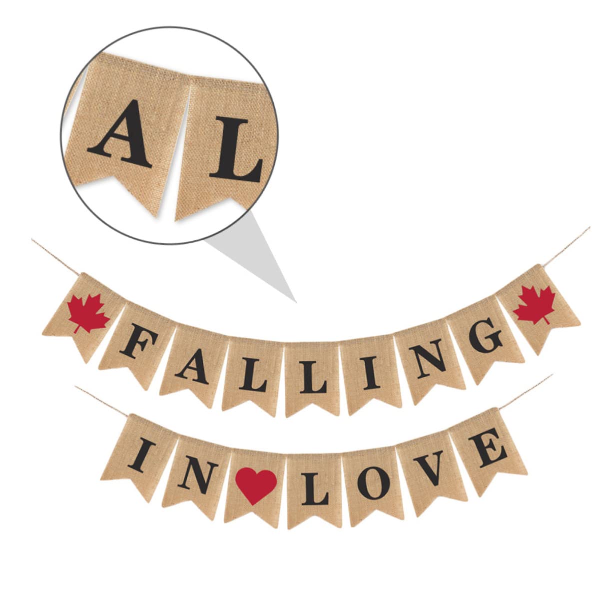 TOPBATHY 3stücke Hochzeitsbanner Aus Leinen Dekorative Wimpel Für Hochzeiten Feiern Handmade Khaki Für Garten Innenräume Für Hochzeitsfotos Rustikale Eleganz
