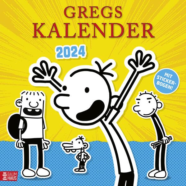 Gregs Kalender 2024 (Gregs Tagebuch)