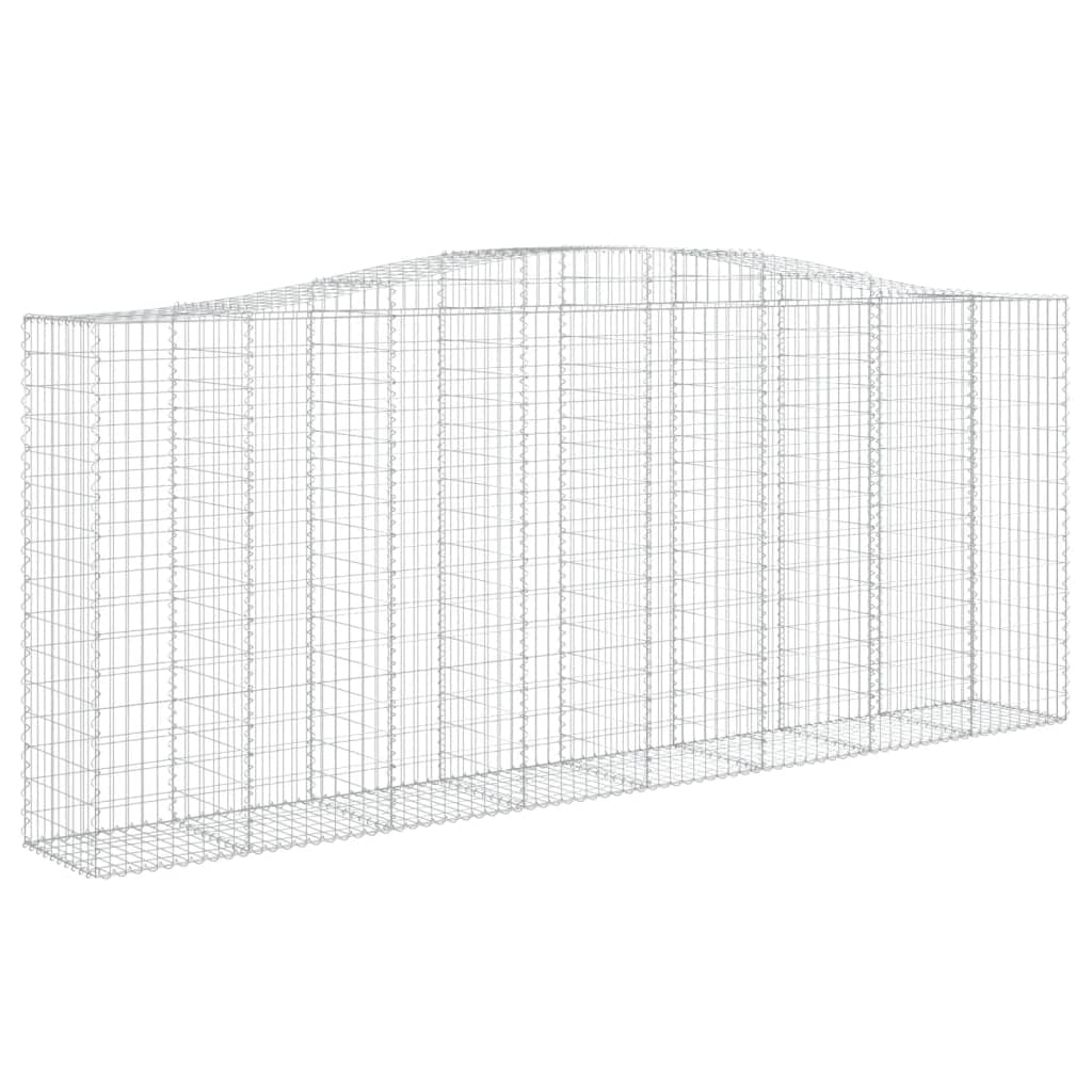 Gabion brise-vue contre le bruit extérieur et les vis-à-vis