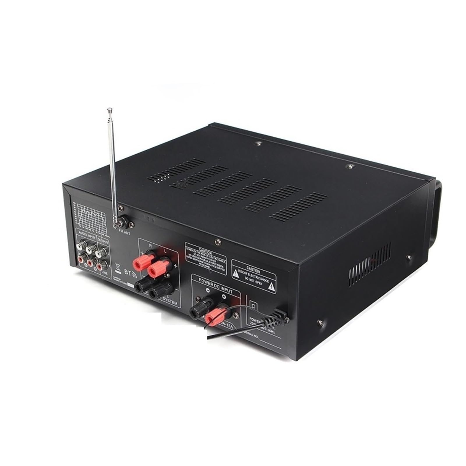 Amplificatore di Potenza Audio Bluetooth Amp Altoparlante Telecomando for Auto Home Square Dancing Piccolo ma Potente