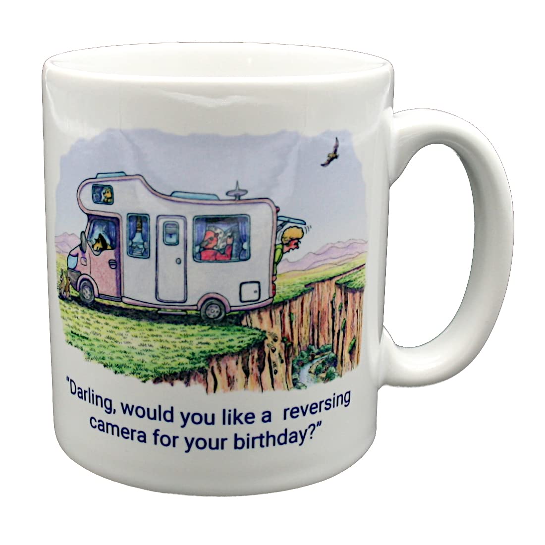 Armand Foster Motorhome Humour Cartoon Funny Gift Double Sided Mug - Cartoons