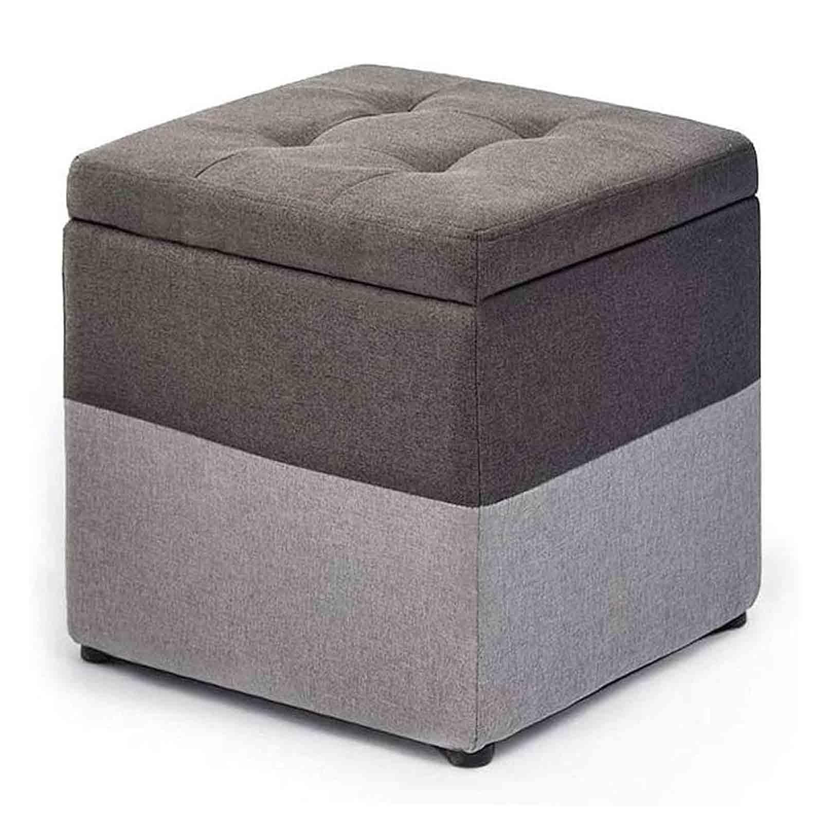 Banc de rangement en tissu pour éliminer le désordre du salon