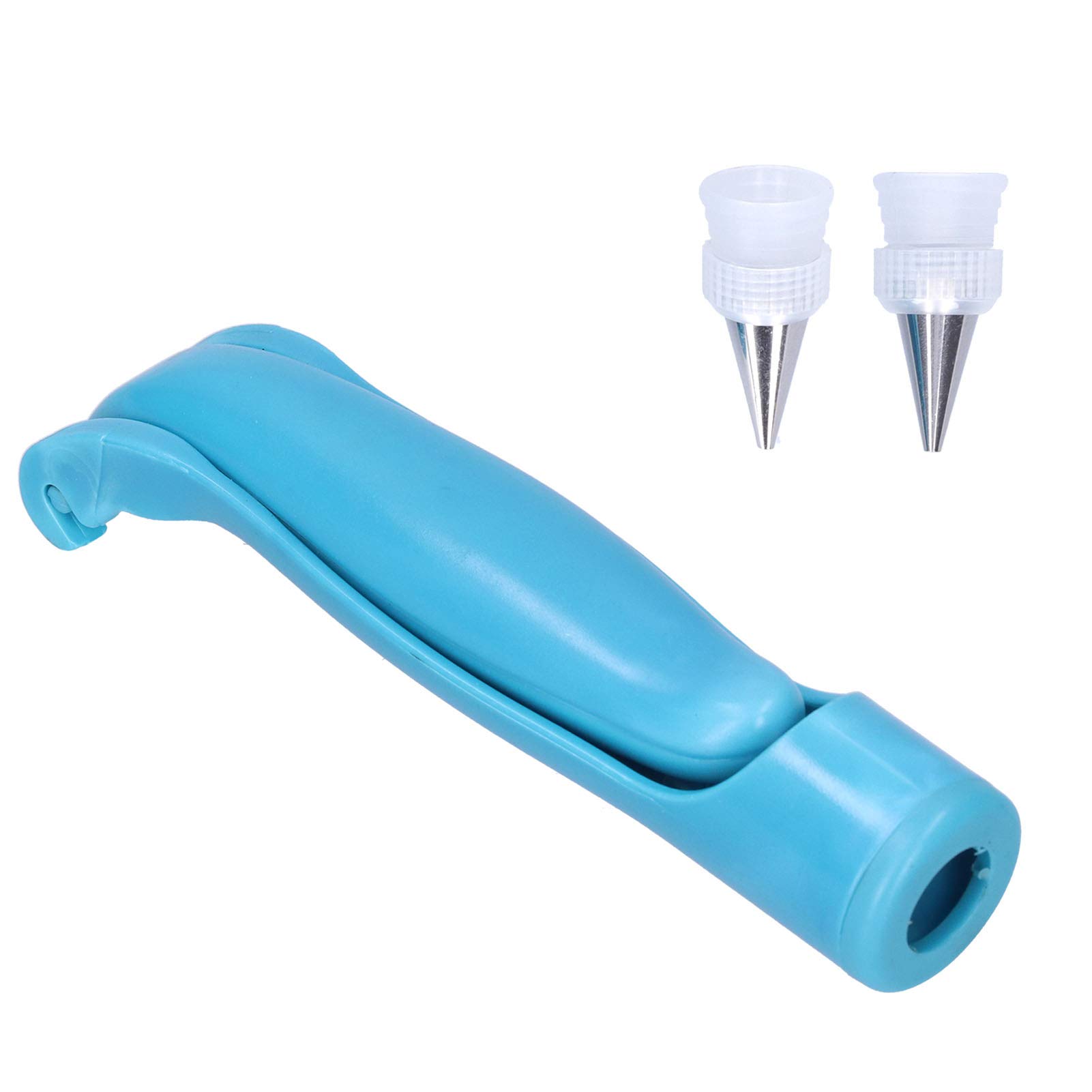 Multifunction Pastry Icing Decorating Pen Set Cake Fondant Cream Decorating Pen Practical Baking Accessories for Small Medium Nozzles Blue