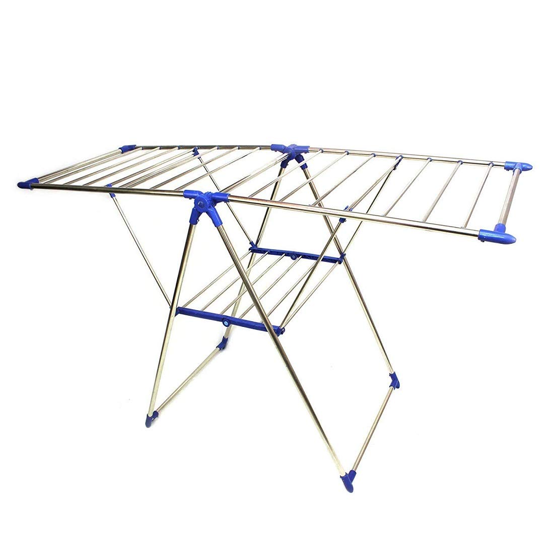 Buy Ever Mall Stainless Steel Foldable Clothes Drying Stand Online at